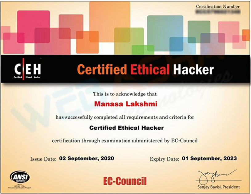 Certification